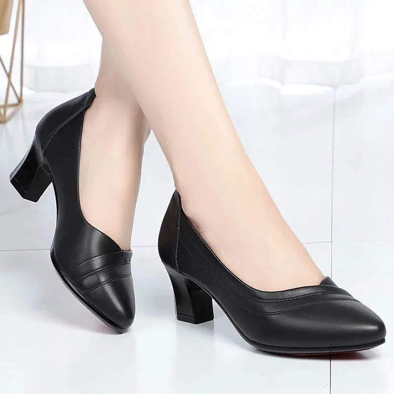 Women Fashion Light Weight Heel Comfort Shoes