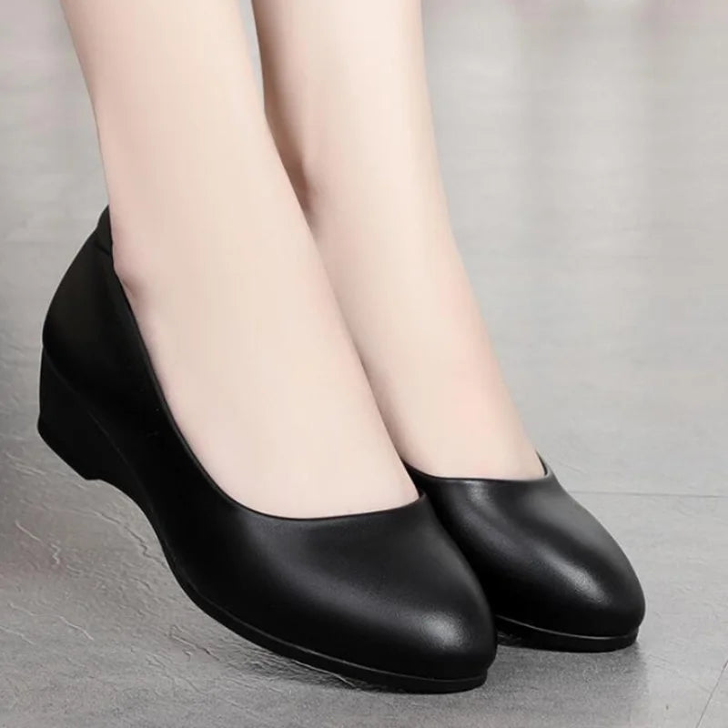 Women Fashion Light Weight Heel Comfort Shoes