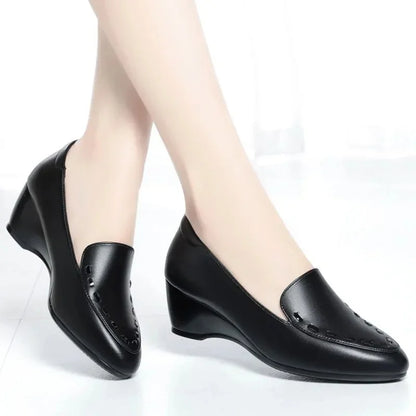 Women Fashion Light Weight Heel Comfort Shoes