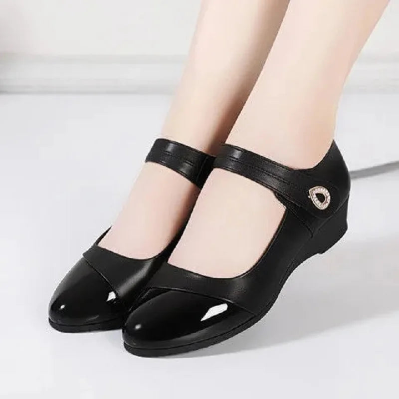 Women Fashion Light Weight Heel Comfort Shoes