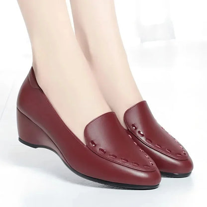 Women Fashion Light Weight Heel Comfort Shoes