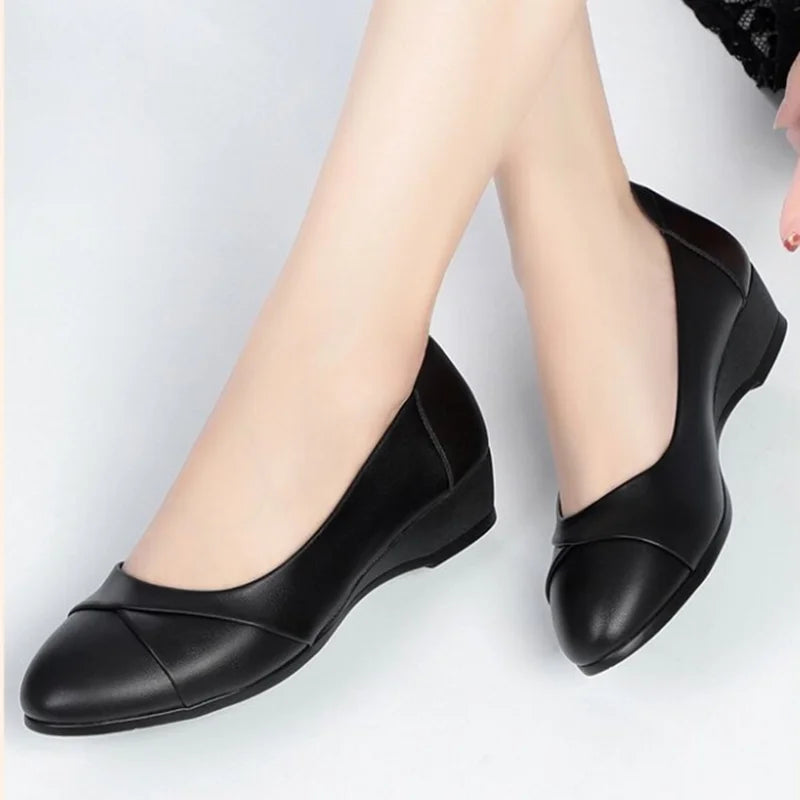 Women Fashion Light Weight Heel Comfort Shoes