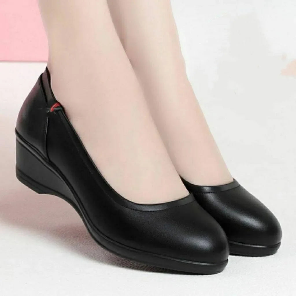 Women Fashion Light Weight Heel Comfort Shoes