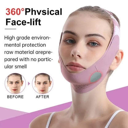 Graphene Face Slimming Bandage V-Line Face Shaper Facial Chin Cheek Lifting Belt Anti Wrinkle Face Lift Up Strap Skin Care Tools